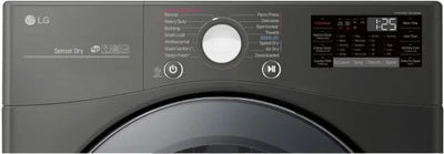 LG DRYER  (DLEX3900B) 7.4 cu.ft. Smart wi-fi Enabled Electric  Dryer with TurboSteam™