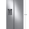 SAMSUNG FRIDGE (RS27T5200SR) 27.4 cu. ft. Large Capacity Side-By-Side Refrigerator BRAND NEW Stainless Steel